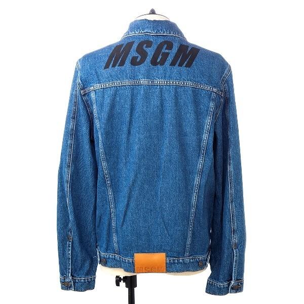 MSGM メンズ Gジャン デニムジャケット ブルゾン 2740MH50L MSGM メンズ Gジャン デニムジャケット ブルゾン 2740MH50L