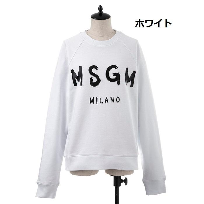 MSGM レディース 手書き風ロゴ トレーナー/スウェット エムエス MSGM レディース 手書き風ロゴ トレーナー/スウェット エムエス