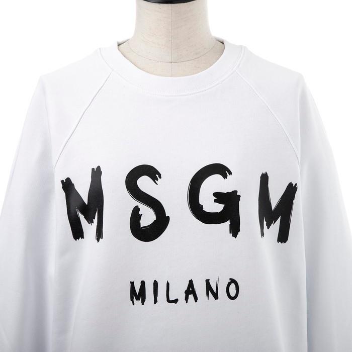 MSGM レディース 手書き風ロゴ トレーナー／スウェット エムエス