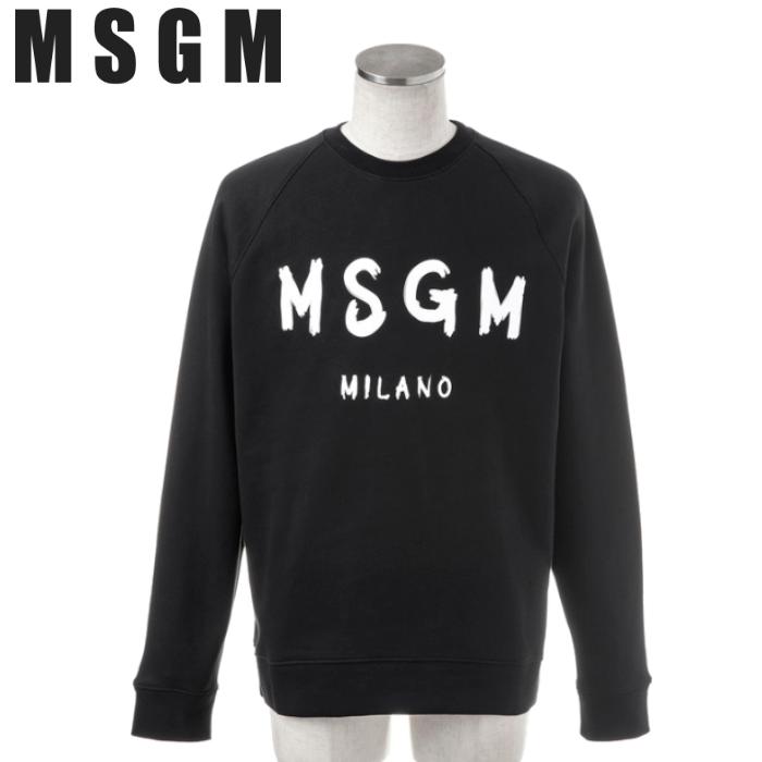 MSGM 手書き風 ロゴ 長袖スウェット 2940MM104 エムエスジーエム  