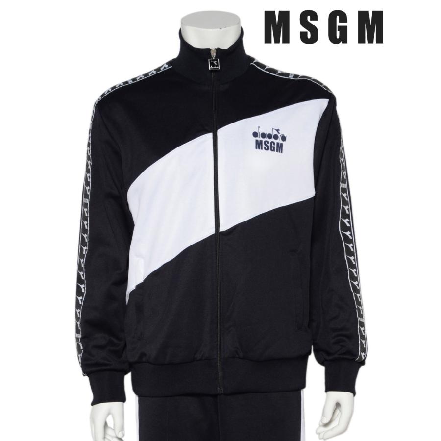 MSGM エムエスジーエムジップアップジャージーブルゾン MSGM エムエスジーエムジップアップジャージーブルゾン 【公式通販】