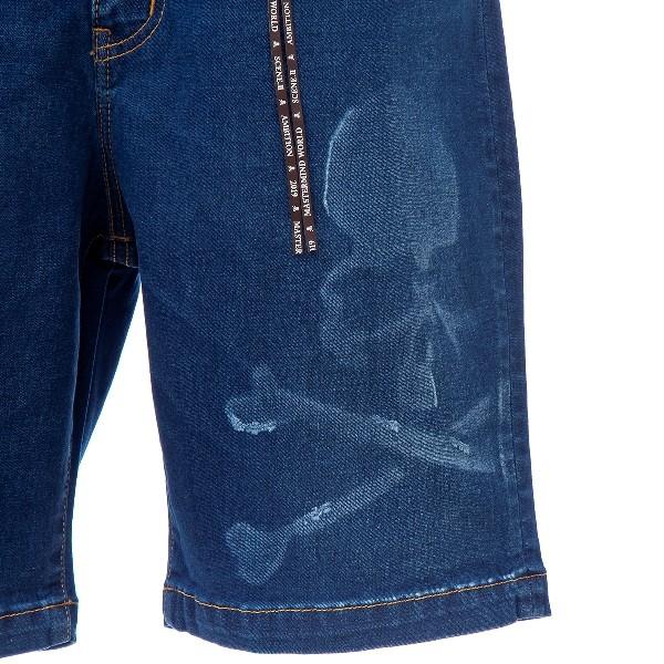 mastermind JAPAN マスターマインド スカル ステンシル ストレッチ  