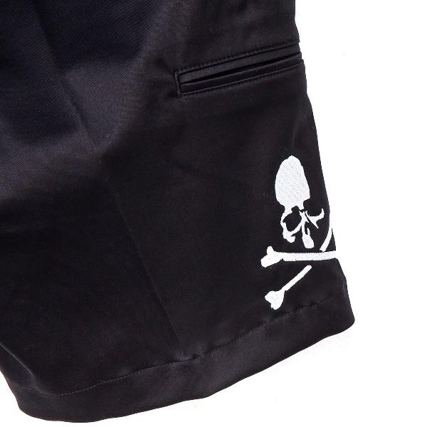 mastermind JAPAN マスターマインド スカル ロゴ 刺繍 ショートパンツ 