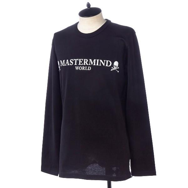 マスターマインド スカル ロゴ プリント 長袖Tシャツ MASTERMIND｜concerto｜02