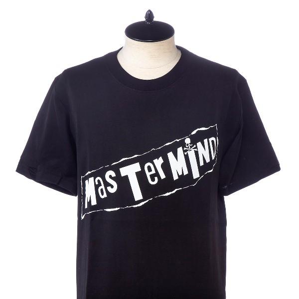 mastermind JAPANマスターマインド ストライプ スカルTシャツ