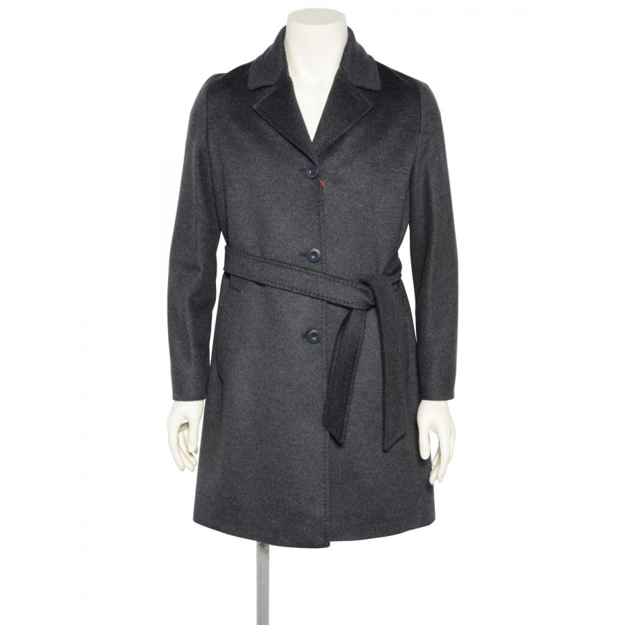 MaxMara マックスマーラ チャコールグレー チェスターコート