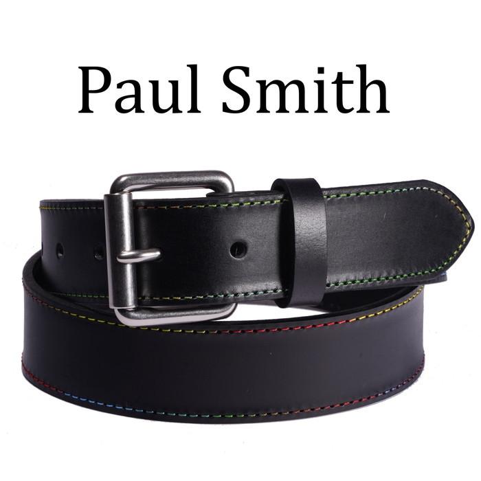 Paul Smith ポールスミス レインボーステッチ レザーベルト M1A Paul Smith ポールスミス レインボーステッチ レザーベルト M1A