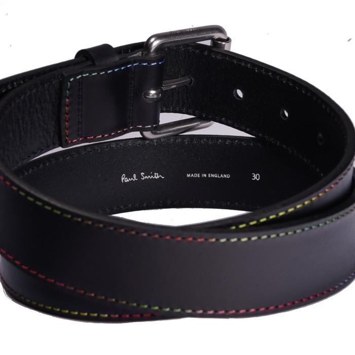 Paul Smith ポールスミス レインボーステッチ レザーベルト M1A Paul Smith ポールスミス レインボーステッチ レザーベルト M1A