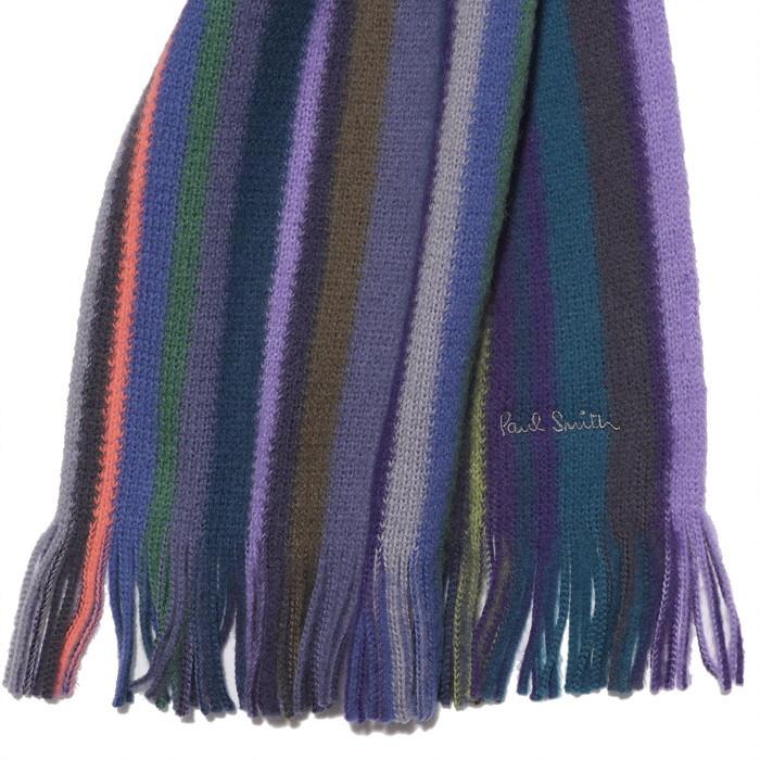 Paul Smith ポールスミス マルチストライプ柄 マフラー M1A 422F Paul Smith ポールスミス マルチストライプ柄 マフラー M1A 422F