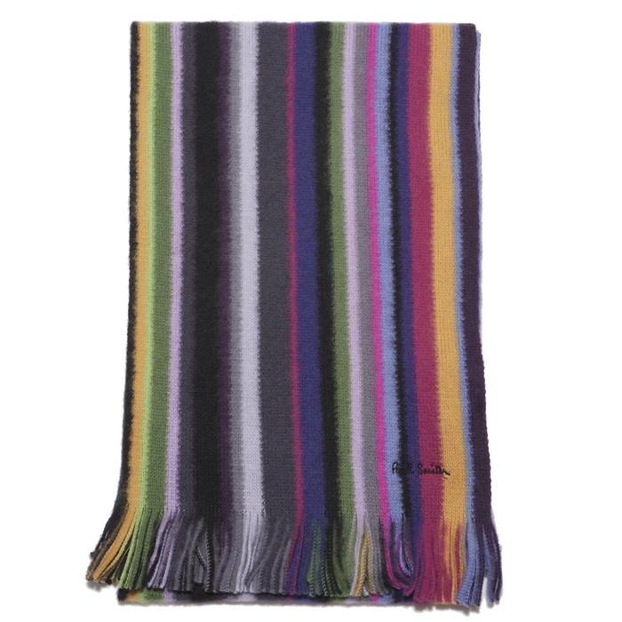 Paul Smith ポールスミス マルチストライプ柄 マフラー M1A 422F Paul Smith ポールスミス マルチストライプ柄 マフラー M1A 422F