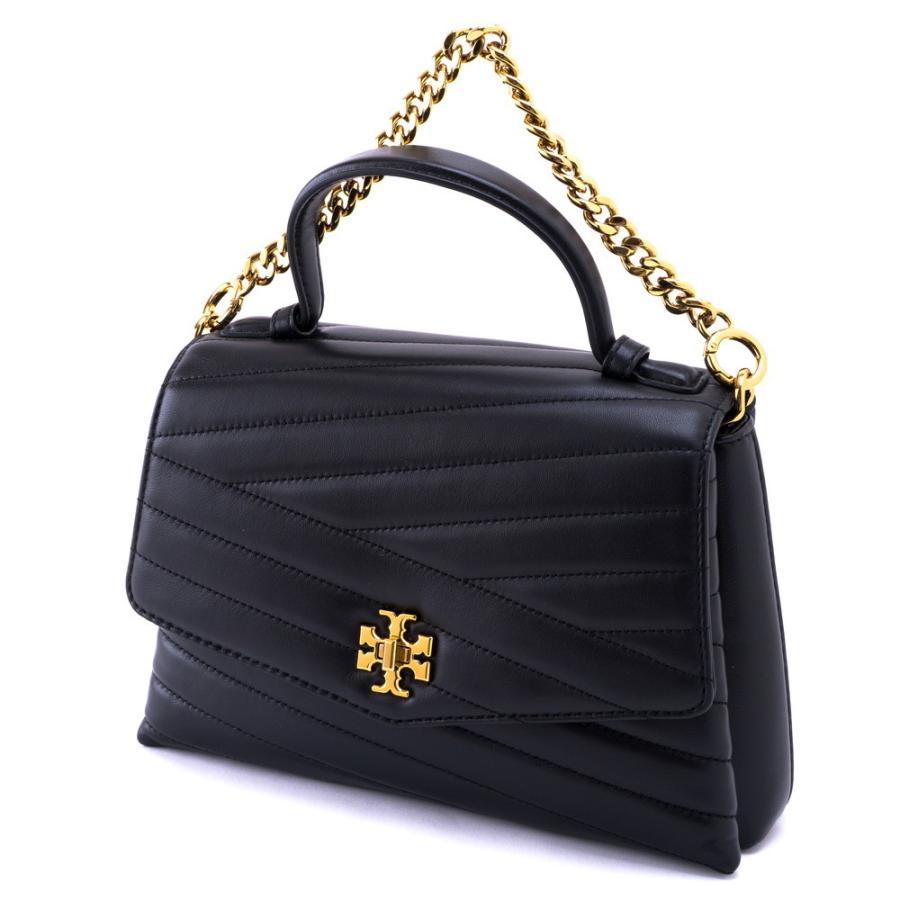 TORY BURCH トリーバーチ 2WAYハンドバッグ ブラック レザー TORY BURCH トリーバーチ 2WAYハンドバッグ ブラック レザー