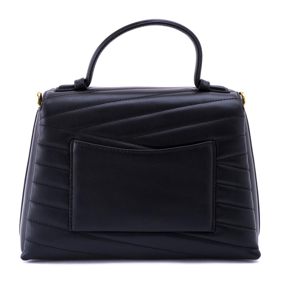 TORY BURCH トリーバーチ 2WAYハンドバッグ ブラック レザー TORY BURCH トリーバーチ 2WAYハンドバッグ ブラック レザー