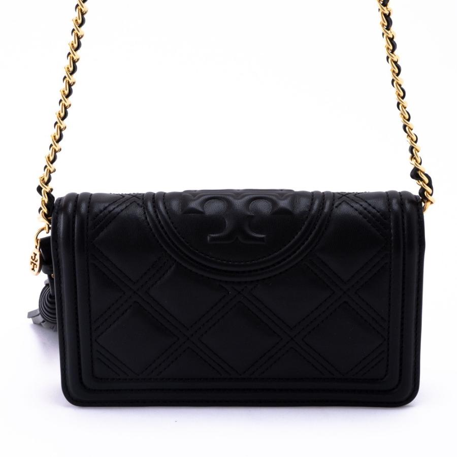 TORY BURCH トリーバーチ ショルダーウォレット 長財布 ブラック TORY BURCH トリーバーチ ショルダーウォレット 長財布 ブラック