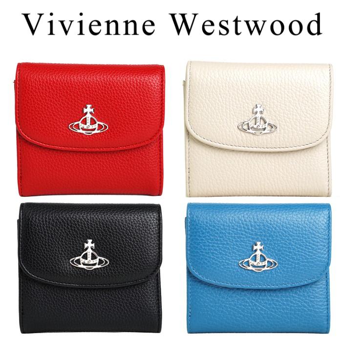 Vivienne Westwood ヴィヴィアン・ウエストウッド 三つ折り財布 レザー 