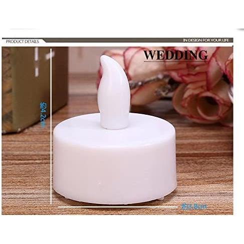 Yining キャンドルライト Led 蝋燭 クリスマス パーティー 結婚式 誕生日用 12個入り 点滅仕様 Yellow 日本初の