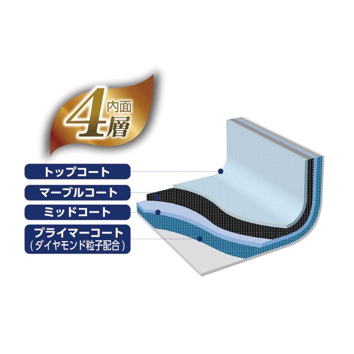 ● パール金属 マーブル ダイヤモンドコート 丸型 焼肉 グリル 33cm HB-6317 焼肉 グリル カセットコンロ専用｜concier｜03