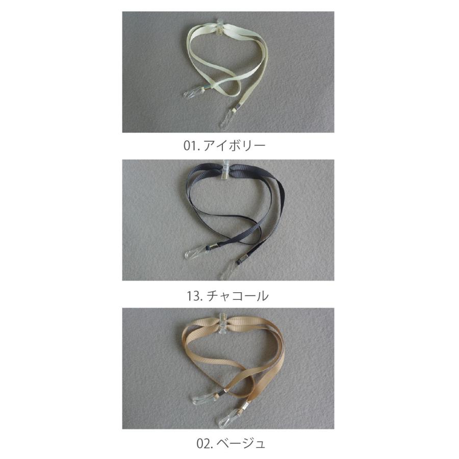 帽子専用あごひも ハットキーパー リボン 帽子留め ストッパーの色は全色クリアです あごひも布帽子用 帽子のコンヌ 通販 Yahoo ショッピング