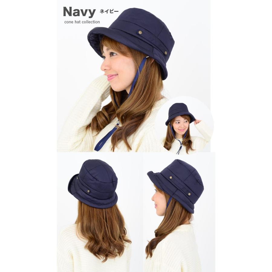 帽子 レディース Uv 折りたたみ 秋冬 秋 冬 紐付き 自転車 暖か 防寒対策 40代 50代 ボンディングポケッタブルハット 1110 帽子のコンヌ 通販 Yahoo ショッピング