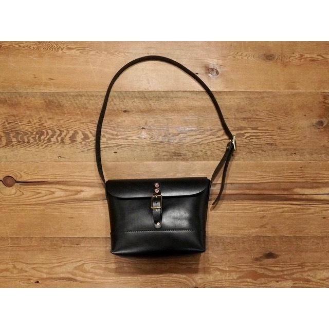 安い 激安 プチプラ 高品質 Heritage Leather Co X Coney Island Mini Shoulder Black Latigo ヘリテージレザー コニーアイランド別注 レザーミニ ショルダーバック Wantannas Go Id