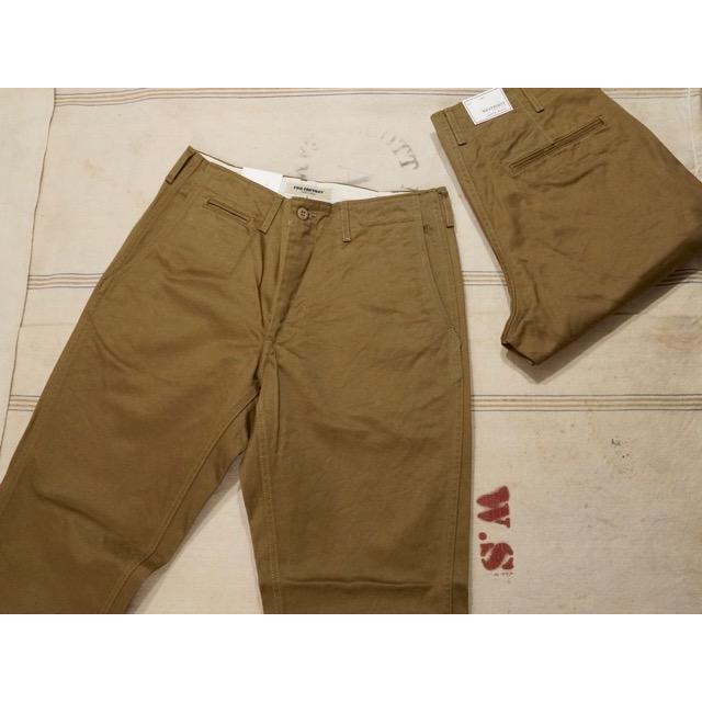 FOB FACTORY（エフオービーファクトリー） : NARROW U.S. TROUSERS