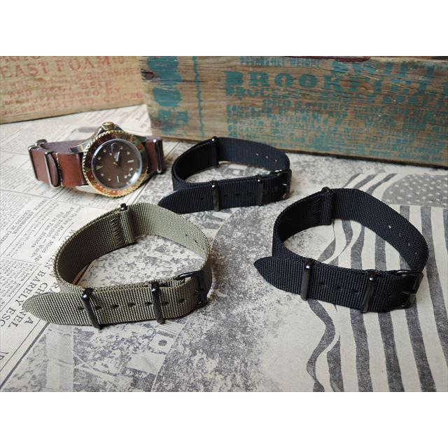 VAGUE WATCH Co. CO NATO NAYLON STRAPS BLK / ヴァーグウォッチ NATO 