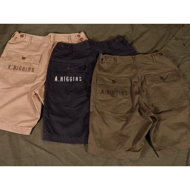コリンボ COLIMBO : 50s ARMY UTILITY SHORTS “FORT BRAGG” -CUSTOM
