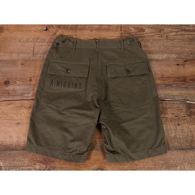 コリンボ COLIMBO : 50s ARMY UTILITY SHORTS “FORT BRAGG” -CUSTOM