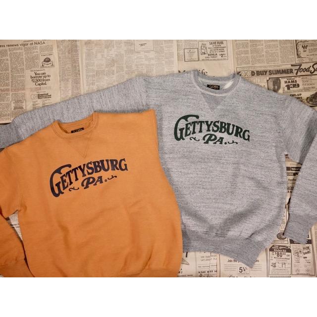コリンボ COLIMBO : KEYSTONE SWEAT SHIRT “ GETTYSBURG “ [ZA-0433