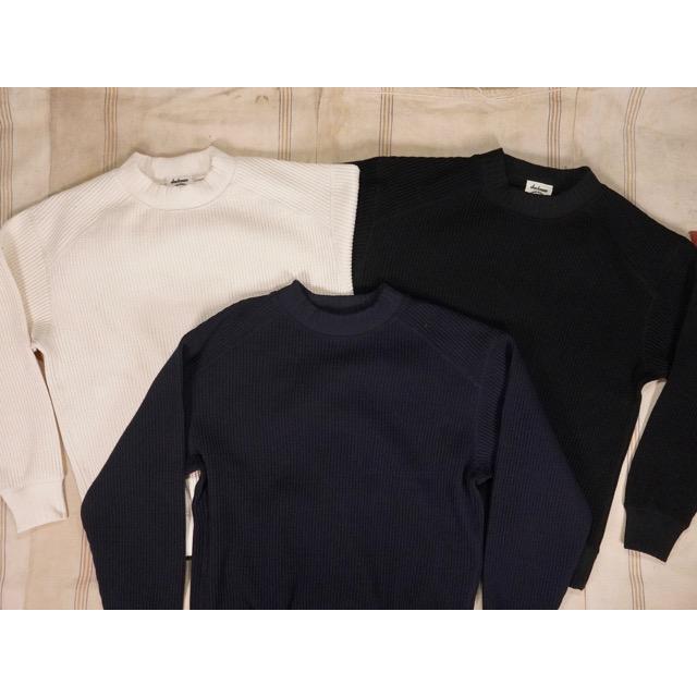Jackman（ジャックマン） : WAFFLE-MIDNECK “ JM7607 “/ ジャックマン