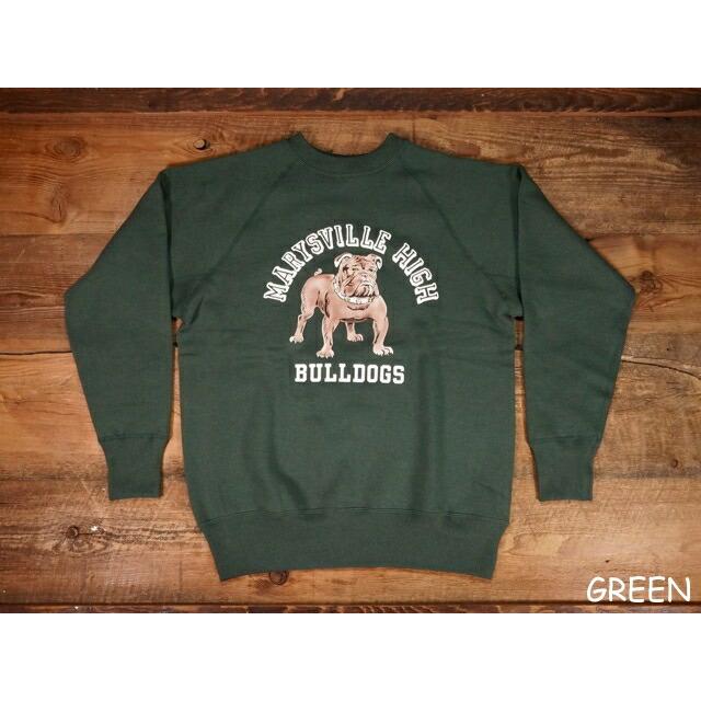WAREHOUSE（ウエアハウス） : LOT.409 RAGLAN SWEAT “MARYSVILLE HIGH