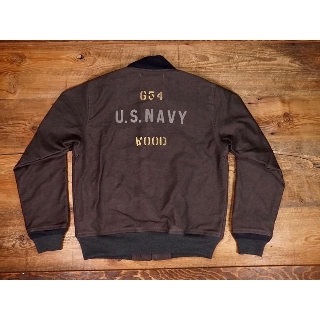 コリンボ COLIMBO : CIVILIAN DECK JACKET “ 654 U.S.NAVY WOOD