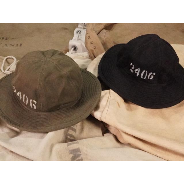 コリンボ COLIMBO : DOUGHBOY HAT (ARMY HAT) “2406 FIELD STENCIL