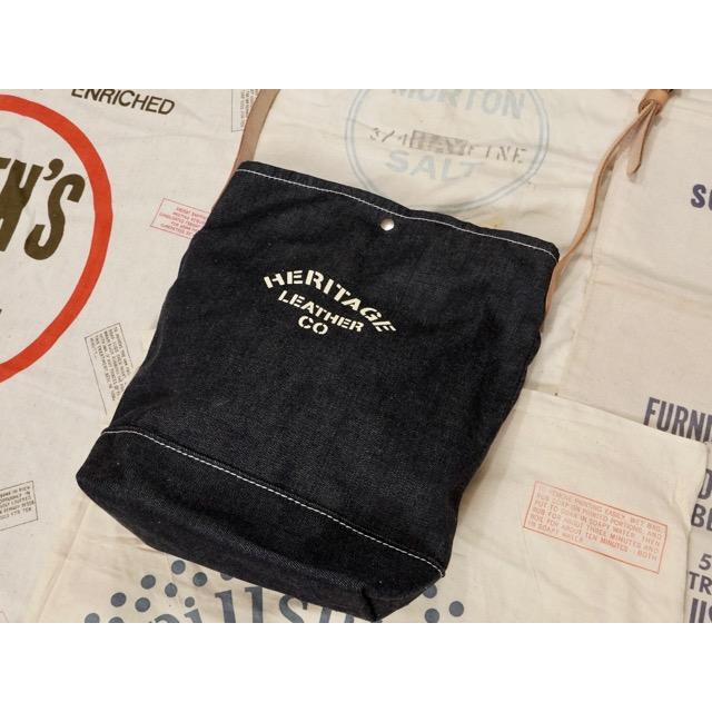 Heritage Leather Co X Coney Island Bucket Shoulder Bag Denim ヘリテージレザー X コニーアイランド別注 バケット ショルダーバック アメリカ製 Coney Island 通販 Yahoo ショッピング