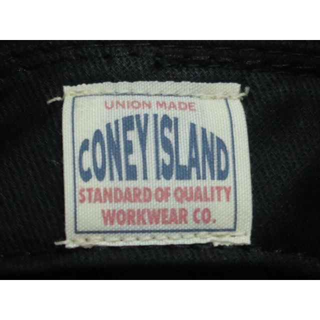 Ebbets Field Coney Island Baseball Cap De Black エベッツフィールド X コニーアイランド別注 ベースボールキャップ アメリカ製 Coney Island 通販 Yahoo ショッピング