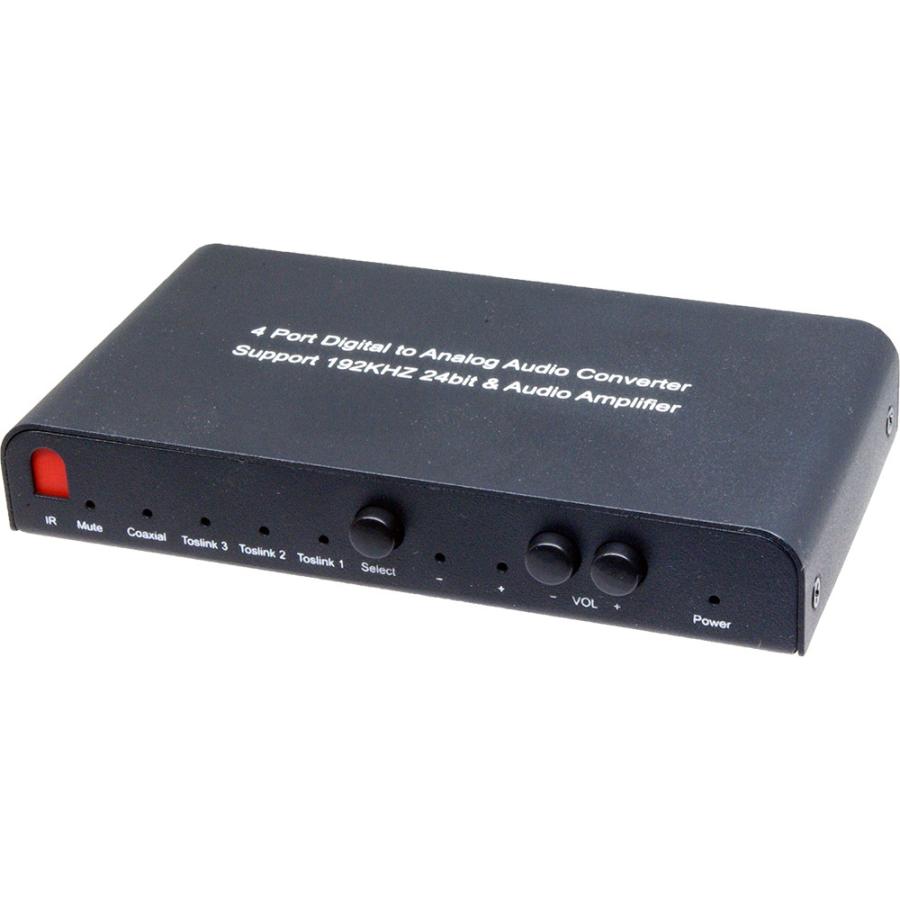 Amulech オリジナルAL192-3O1C DAC 192kHz/24bit対応、光/同軸デジタル