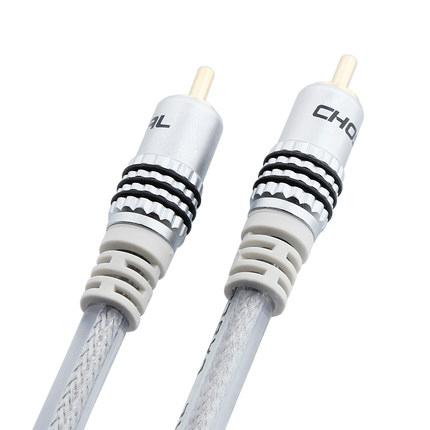 192KHz 24bit 対応 1.5m デジタルオーディオCoaxil(同軸）ケーブル 1.5