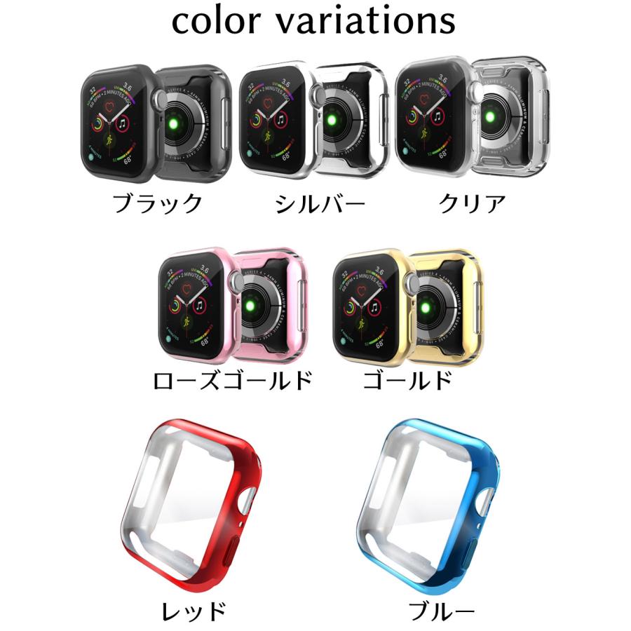 アップルウォッチ カバー ケース  series 9 8 7 SE 6 44mm 40mm  series 6 42mm 38mm  series 2 series 3 series 4 5 applewatch 全面保護 耐衝撃｜confianceshop｜09