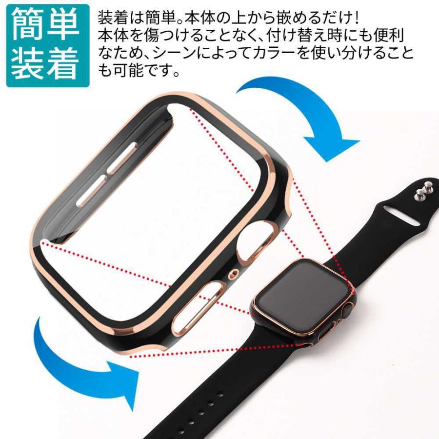 アップルウォッチ カバー ケース 高級 series SE 6 44mm 40mm series 6 42mm 38mm series 2 series 3 series 4 5 ゴールド applewatch 全面保護仕様 耐衝撃｜confianceshop｜09