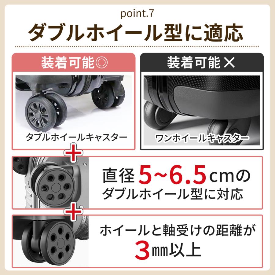 クーポン利用で480円！ 8個セット キャスター カバー 静音 ストッパー