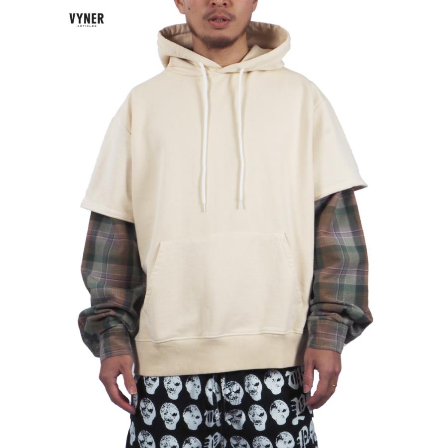 ConfidenceVYNER ARTICLES ヴァイナーアーティクルズ Hoodie with TREATMENTフーディー ウィズ トリートメント国内正規取扱店 新素材新作
