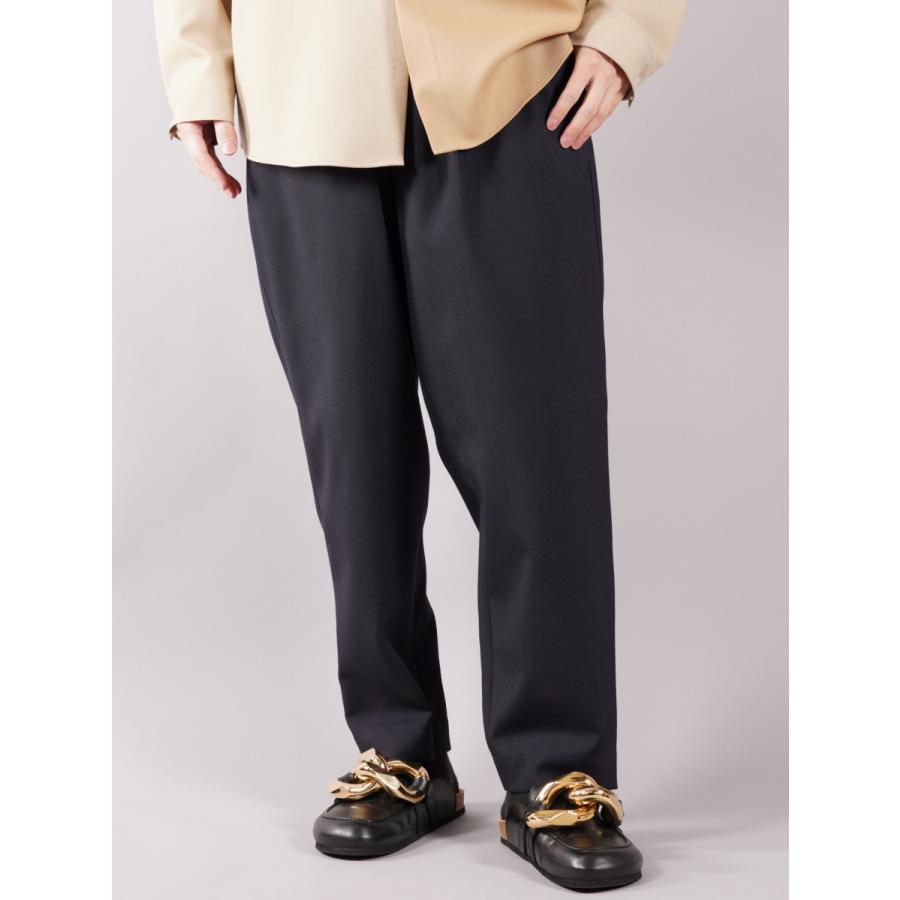 Marni メンズファッション マルニ Tropical Tropical Wool トロピカルウール パンツ タック入り メンズ ブルーブラック 22