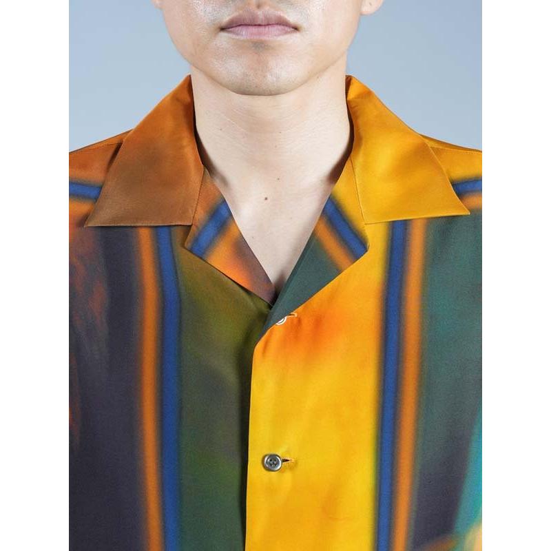 完璧完璧[国内正規取り扱い] TAAKK ターク SILK SHIRTS シルク シャツ