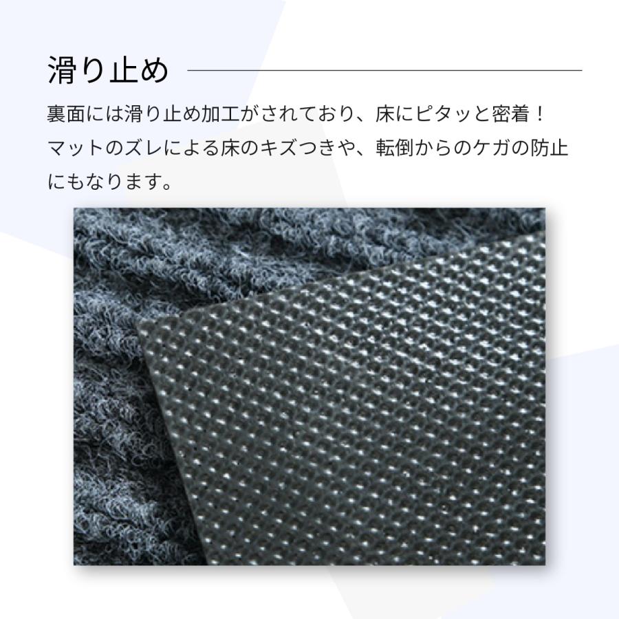 【2枚ご購入で500円OFFクーポンあり】玄関マット おしゃれ 室内 屋外 風水 北欧 業務用 吸水 40×60cm 50×80cm 60×90cm 80×120cm 120×150cm 無地 滑り止め｜confis-shop｜16