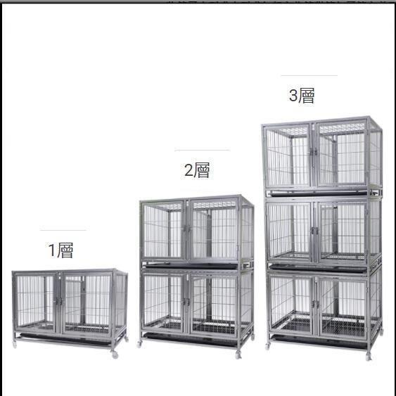 ペットゲージ ペットホテル ペットショップ クリニック 犬小屋 大型1段ゾンチー###ゲージD192### ペット用品 快適 お手入れ簡単 安心 人気 注目 売れ筋の画像