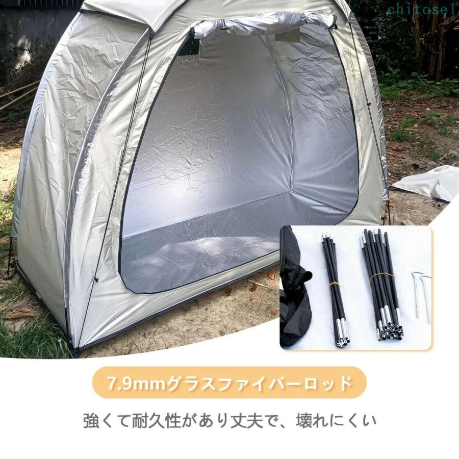 ブランド登録なし - 『尖んがり5倍!継続期間押さえる!』銀輪在り場所 露天 大屋根付き添い人 屋根裏部屋 バス発着場 2台用ゾンチーバイクガレージ 循環過程住み処 納める 大型 循環過程界面 精神的な統合飾り気の無い