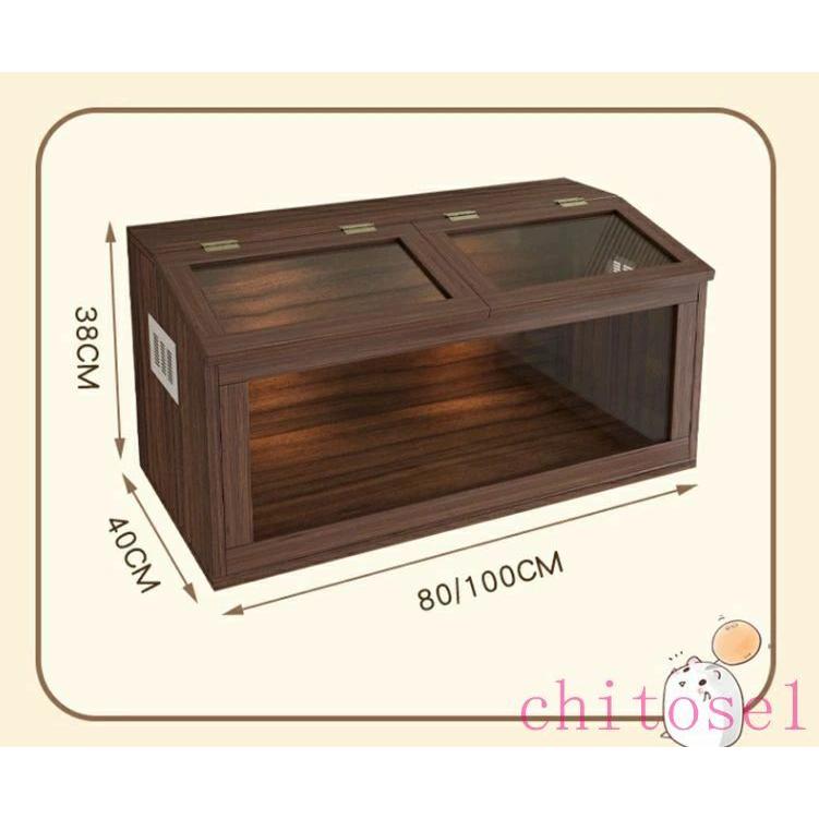 ハムスター 50*50*120cm ケージ ハムスターハウス ケース 飼育ケージ 給餌ケージゾンチー大きめ モルモット リス ペット 小動物 透明 通気 脱出防止_12