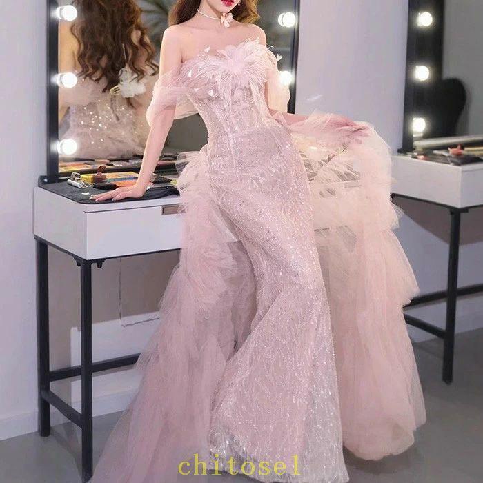 ドレス 大人 ピアノ 発表会 演奏会 ピアノ発表会 演奏会用ドレス 結婚式ゾンチー母親 ロングドレス 演奏会用ロングドレス 大きいサイズ 演奏会ドレス_6