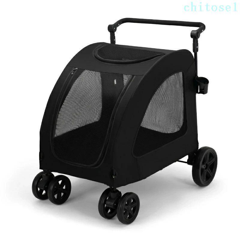 ペットカート 大型犬 カート 犬 大型ペット専用 中型犬 多頭用 犬用