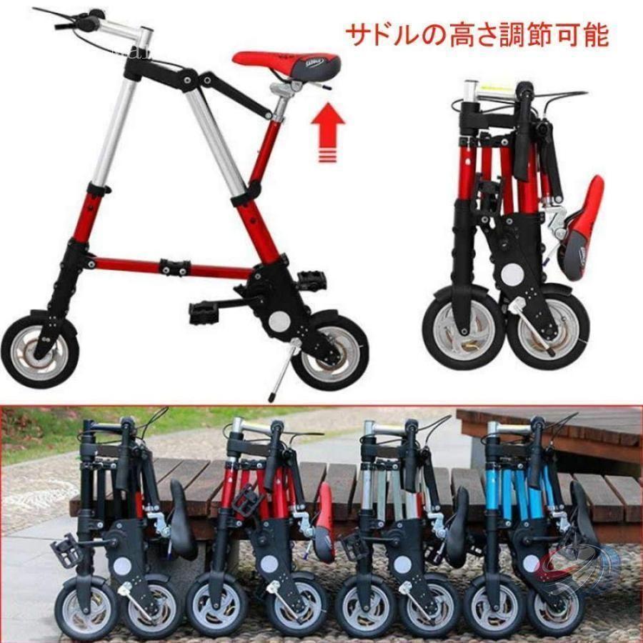 折りたたみ自転車 超コンパクト ミニバイク ゾンチー 大人も子供も乗りやすい小型設計 通勤や駅までの移動に便利なスポーツタイプ自転車_4