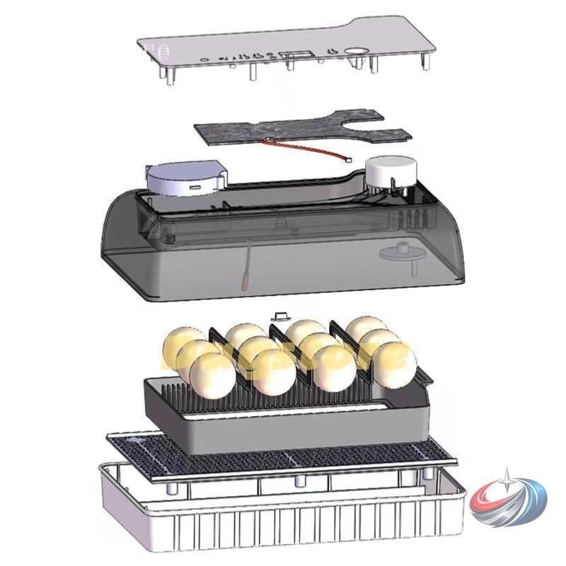 【新品未開封】自動孵卵器 自動転卵・湿度調整式 鳥類専用　18個　12888円 自動孵卵器 12個入 自動転卵 湿度保持 ゾンチー 鶏 うずら あひるの
